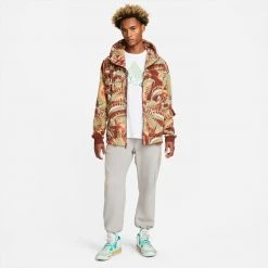 Nike Air Dri-FIT Ανδρική Ζακέτα OXEN BROWN/ORANGE TRANCE/ORANGE TRANCE -Lifestyle Ρούχα Εκπτώσεις nike ki m nk hoodie fz 7