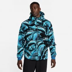 Nike Air Dri-FIT Ανδρική Ζακέτα DK MARINA BLUE/LIGHT MENTA/LASER BLUE