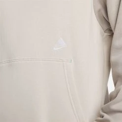 Nike Basketball Kyrie Ανδρική Μπλούζα με Κουκούλα LIGHT BONE/COBBLESTONE/WHITE -Lifestyle Ρούχα Εκπτώσεις nike ki m nk hoodie po 12