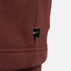 Nike Basketball Kyrie Ανδρική Μπλούζα με Κουκούλα OXEN BROWN/CANYON RUST/WHITE -Lifestyle Ρούχα Εκπτώσεις nike ki m nk hoodie po 2