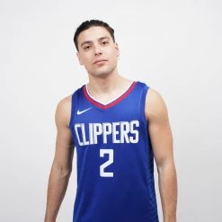 Nike NBA Kawhi Leonard Los Angeles Clippers Icon Edition Men's Jersey RUSH BLUE/WHITE/LEONARD KAWHI -Lifestyle Ρούχα Εκπτώσεις nike lac m swgmn jsy icon 20 2