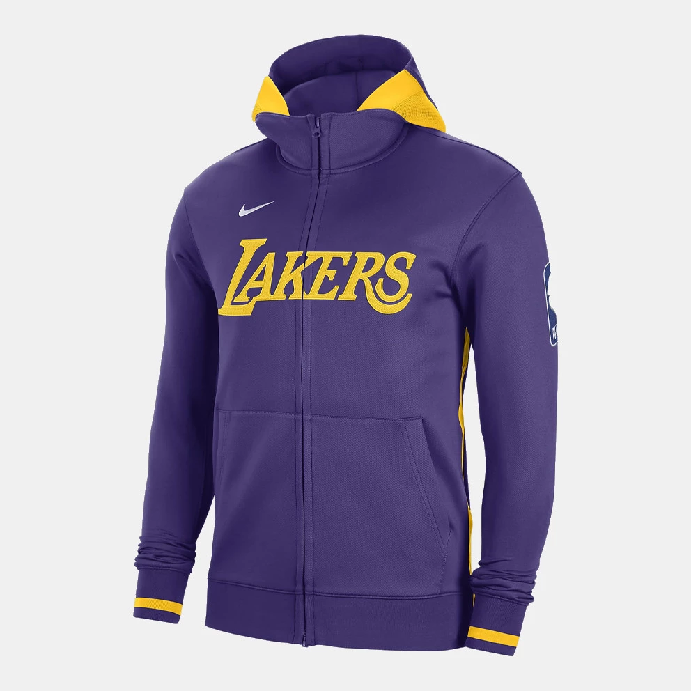 Nike Dri-FIT NBA Los Angeles Lakers Showtime Ανδρική Ζακέτα FIELD PURPLE/AMARILLO/FIELD PURPLE/WHITE 3 Nike Dri-FIT NBA Los Angeles Lakers Showtime Ανδρική Ζακέτα FIELD PURPLE/AMARILLO/FIELD PURPLE/WHITE