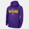 Nike Dri-FIT NBA Los Angeles Lakers Spotlight Ανδρική Μπλούζα με Κουκούλα FIELD PURPLE -Lifestyle Ρούχα Εκπτώσεις nike lal m nk df spotlight po hd 2