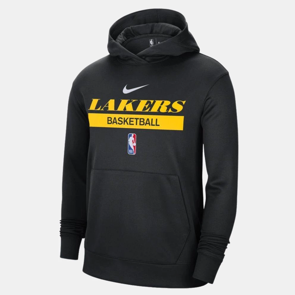 Nike Dri-FIT NBA Los Angeles Lakers Spotlight Ανδρική Μπλούζα με Κουκούλα BLACK 3 Nike Dri-FIT NBA Los Angeles Lakers Spotlight Ανδρική Μπλούζα με Κουκούλα BLACK