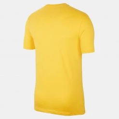 Nike Los Angeles Lakers Ανδρικό T-Shirt AMARILLO 5 Nike Los Angeles Lakers Ανδρικό T-Shirt AMARILLO -Lifestyle Ρούχα Εκπτώσεις nike lal m nk es core lgo ss tee 1