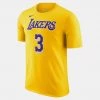 Nike Lakers NBA Anthony Davis Ανδρικό T-shirt AMARILLO/DAVIS ANTHONY -Lifestyle Ρούχα Εκπτώσεις nike lal m nk es nn ss tee 6
