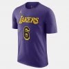Nike Lal M Nk Es Stmt Nn Tee FIELD PURPLE/JAMES LEBRON -Lifestyle Ρούχα Εκπτώσεις nike lal m nk es stmt nn tee