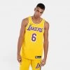 Nike NBA LeBron James Los Angeles Lakers Icon Edition Ανδρική Φανέλα Μπάσκετ AMARILLO/FIELD PURPLE/LEBRON JAMES
