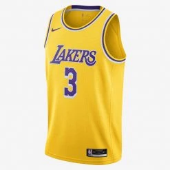Nike NBA Anthony Davis Los Angeles Lakers Icon Edition 20 Swingman Men's Jersey AMARILLO/FIELD PURPLE/DAVIS ANTHONY