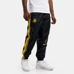 Nike Lakers Ανδρικό Παντελόνι Φόρμας BLACK/AMARILLO/BLACK/AMARILLO