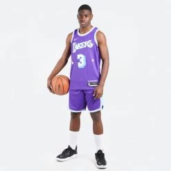 Nike Dri-FIT NBA Anthony Davis Los Angeles Lakers City Edition Swingman Ανδρική Φανέλα Μπάσκετ FIELD PURPLE/DAVIS ANTHONY -Lifestyle Ρούχα Εκπτώσεις nike lal mnk df swgmn jsy mmt 21 5