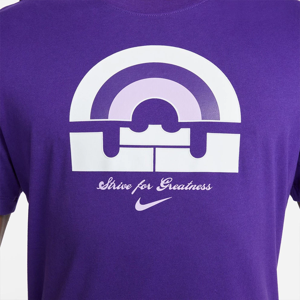 Nike Dri-FIT LeBron Ανδρικό T-Shirt COURT PURPLE 6 Nike Dri-FIT LeBron Ανδρικό T-Shirt COURT PURPLE - Image 4