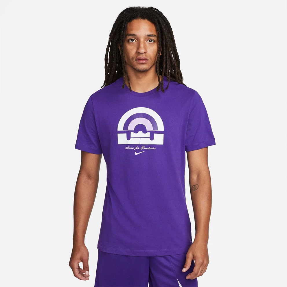 Nike Dri-FIT LeBron Ανδρικό T-Shirt COURT PURPLE 3 Nike Dri-FIT LeBron Ανδρικό T-Shirt COURT PURPLE