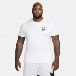 Nike LeBron Dri-FIT Ανδρικό T-Shirt WHITE -Lifestyle Ρούχα Εκπτώσεις nike lbj m nk df tee 11
