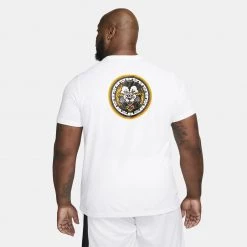 Nike LeBron Dri-FIT Ανδρικό T-Shirt WHITE -Lifestyle Ρούχα Εκπτώσεις nike lbj m nk df tee 12