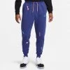 Nike LeBron Fleece Ανδρικό Παντελόνι Φόρμας DEEP ROYAL BLUE/HTR/LASER BLUE