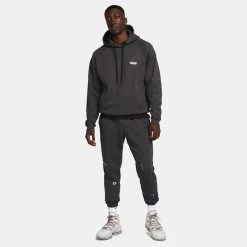 Nike LeBron Fleece Ανδρικό Παντελόνι Φόρμας BLACK HEATHER/BLACK -Lifestyle Ρούχα Εκπτώσεις nike lj m nk fleece pant 13