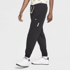 Nike Dri-FIT Standard Issue Ανδρικό Παντελόνι Φόρμας BLACK/PALE IVORY