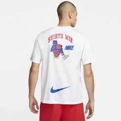 Nike Basketball Ανδρικό T-Shirt WHITE -Lifestyle Ρούχα Εκπτώσεις nike m nk bytc prem max90 tee 1