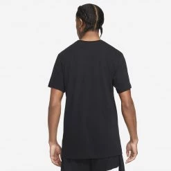 Nike Dri-FIT "Just Do It" Ανδρικό T-Shirt BLACK -Lifestyle Ρούχα Εκπτώσεις nike m nk df jdi ss tee 1