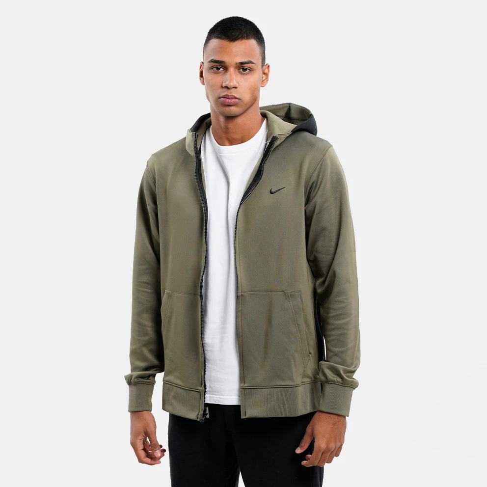 Nike Dri-FIT Showtime Full-Zip Basketball Ανδρική Ζακέτα MEDIUM OLIVE/BLACK/BLACK 8 Nike Dri-FIT Showtime Full-Zip Basketball Ανδρική Ζακέτα MEDIUM OLIVE/BLACK/BLACK - Image 6