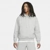 Nike Dri-FIT Standard Issue Ανδρική Μπλούζα με Κουκούλα DK GREY HEATHER/PALE IVORY -Lifestyle Ρούχα Εκπτώσεις nike m nk df std iss po hoodie 11