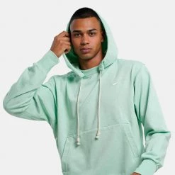 Nike Dri-FIT Standard Issue Ανδρική Μπλούζα με Κουκούλα ENAMEL GREEN/HTR/PALE IVORY -Lifestyle Ρούχα Εκπτώσεις nike m nk df std iss po hoodie 2