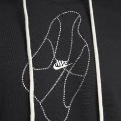 Nike Dri-FIT Standard Issue Ανδρική Μπλούζα με Κουκούλα BLACK/SUMMIT WHITE -Lifestyle Ρούχα Εκπτώσεις nike m nk df std iss po hoodie ssnl 10