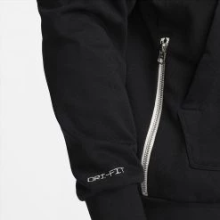 Nike Dri-FIT Standard Issue Ανδρική Μπλούζα με Κουκούλα BLACK/SUMMIT WHITE -Lifestyle Ρούχα Εκπτώσεις nike m nk df std iss po hoodie ssnl 12