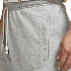 Nike Dri-FIT Standard Issue Ανδρικό Παντελόνι Φόρμας DK GREY HEATHER/PALE IVORY -Lifestyle Ρούχα Εκπτώσεις nike m nk df std issue pant 2