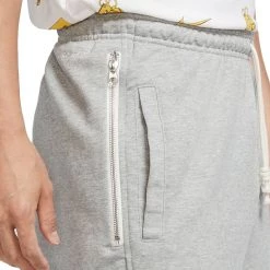 Nike Dri-FIT Standard Issue Ανδρικό Παντελόνι Φόρμας DK GREY HEATHER/PALE IVORY -Lifestyle Ρούχα Εκπτώσεις nike m nk df std issue pant 3