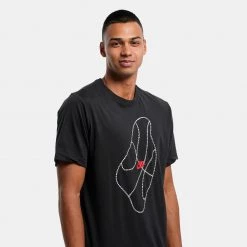 Nike Dri-FIT Ανδρικό T-Shirt Black -Lifestyle Ρούχα Εκπτώσεις nike m nk df tee ssnl expl eng 12