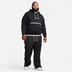 Nike DNA Ανδρικό Plus Size Παντελόνι Φόρμας Black/Black/Summit White -Lifestyle Ρούχα Εκπτώσεις nike m nk dna pant tearaway 4
