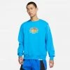 Nike Standard Issue Ανδρικό Φούτερ LASER BLUE/PALE IVORY 1 Nike Standard Issue Ανδρικό Φούτερ LASER BLUE/PALE IVORY -Lifestyle Ρούχα Εκπτώσεις nike m nk si graphic crew