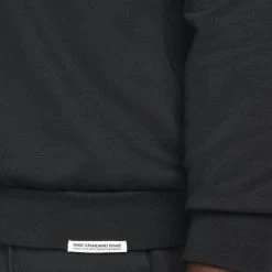 Nike Standard Issue Ανδρική Μπλούζα Φούτερ BLACK/SAIL -Lifestyle Ρούχα Εκπτώσεις nike m nk si graphic crew 5