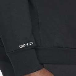 Nike Standard Issue Ανδρική Μπλούζα Φούτερ BLACK/SAIL -Lifestyle Ρούχα Εκπτώσεις nike m nk si graphic crew 6