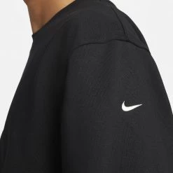 Nike Standard Issue Ανδρική Μπλούζα Φούτερ BLACK/SAIL -Lifestyle Ρούχα Εκπτώσεις nike m nk si graphic crew 9