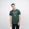 Nike NBA Milwaukee Bucks Ανδρικό T-Shirt FIR -Lifestyle Ρούχα Εκπτώσεις nike mil m dry tee es ernd lgo
