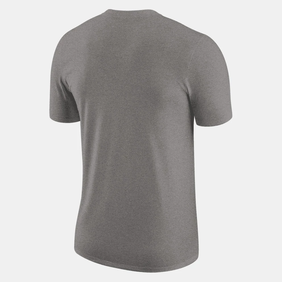 Nike NBA Milwaukee Bucks Ανδρικό T-Shirt DK GREY HEATHER 4 Nike NBA Milwaukee Bucks Ανδρικό T-Shirt DK GREY HEATHER - Image 2