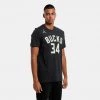 Jordan NBA Milwaukee Bucks Antetokounmpo Statement Edition Ανδρικό T-Shirt BLACK/ANTETOKOUNMPO G -Lifestyle Ρούχα Εκπτώσεις nike mil m nk es stmt nn tee