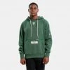 Nike NBA Milwaukee Bucks Courtside Fleece Ανδρική Μπλούζα με Κουκούλα FIR