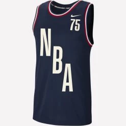 Nike NBA Team 31 Courtside Ανδρική Αμάνικη Μπλούζα COLLEGE NAVY
