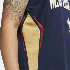Nike NBA Zion Williamson New Orleans Pelicans Icon Edition Men's Jersey COLLEGE NAVY/CLUB GOLD/WILLIAMSON ZION -Lifestyle Ρούχα Εκπτώσεις nike nop m nk swgmn jsy icon 20 5