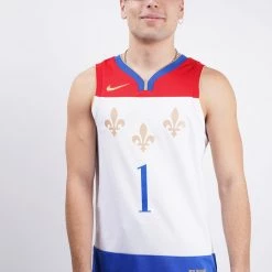 Nike NBA Zion Williamson New Orleans Pelicans City Edition Swingman Men's Jersey WHITE/WILLIAMSON ZION -Lifestyle Ρούχα Εκπτώσεις nike nop m swgmn jsy ce 20 4