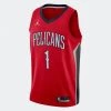Jordan NBA Zion Williamson New Orleans Pelicans Statement Edition Men's Jersey UNIVERSITY RED/WILLIAMSON ZION -Lifestyle Ρούχα Εκπτώσεις nike nop m swgmn jsy stmt 20