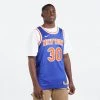 Nike NBA Julius Randle New York Knicks Swingman Icon Edition 2020 Men's Jersey RUSH BLUE/RANDLE JULIUS -Lifestyle Ρούχα Εκπτώσεις nike nyk m nk swgmn jsy icon 20