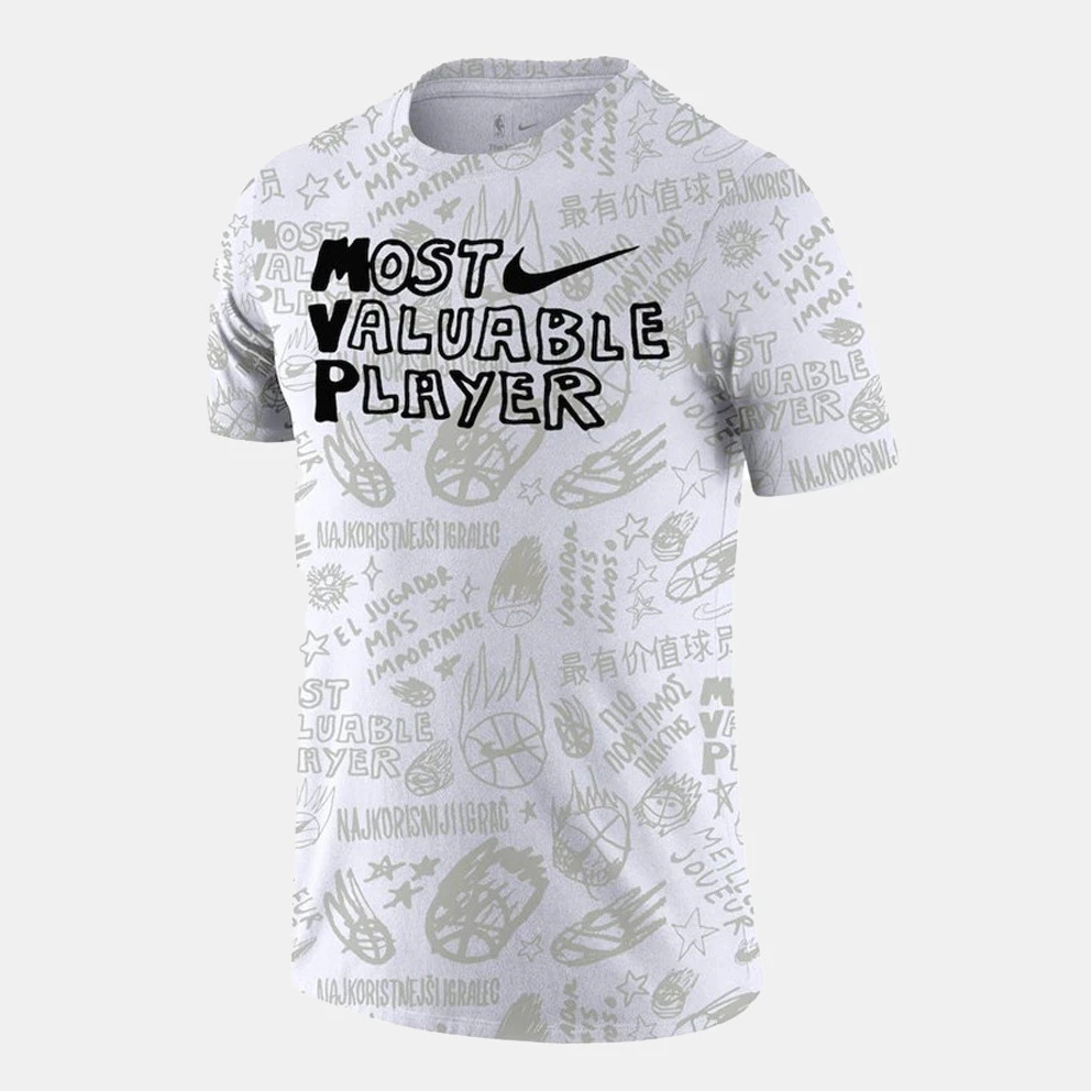 Nike Courtside Ανδρικό T-Shirt WHITE 3 Nike Courtside Ανδρικό T-Shirt WHITE