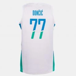 Nike Slovenia Limited Home Jersey Luka Doncic WHITE/KINETIC GREEN/NEPTUNE BLUE/(NEPTUNE BLUE) -Lifestyle Ρούχα Εκπτώσεις nike slovenia limited home jersey luka doncic 3