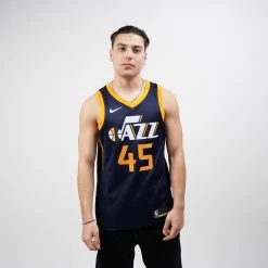 Nike NBA Donovan Mitchell Utah Jazz Icon Edition Men's Jersey COLLEGE NAVY/SUNDIAL/MITCHELL DONOVN