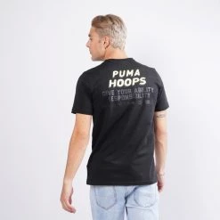 Puma Bp Ανδρικό T-Shirt COTTON BLACK 8 Puma Bp Ανδρικό T-Shirt COTTON BLACK -Lifestyle Ρούχα Εκπτώσεις puma bp ss tee 1 t shirt 1